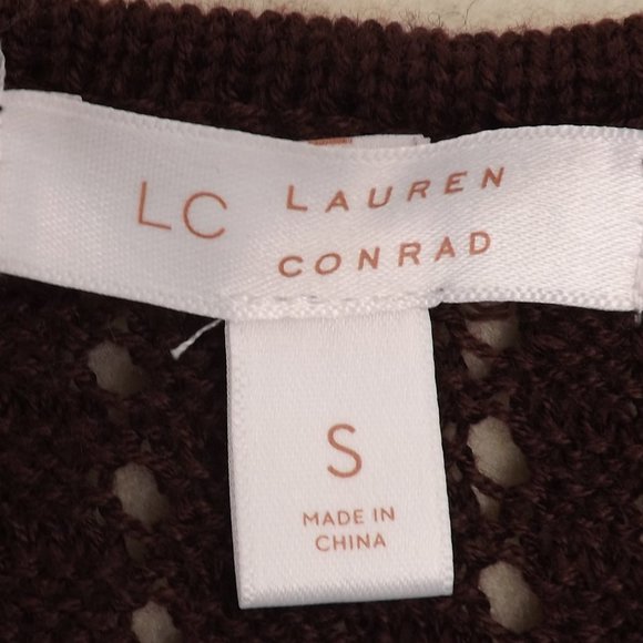 LC Lauren Conrad Open Shoulder Sweater- Women's Small - Picture 8 of 10